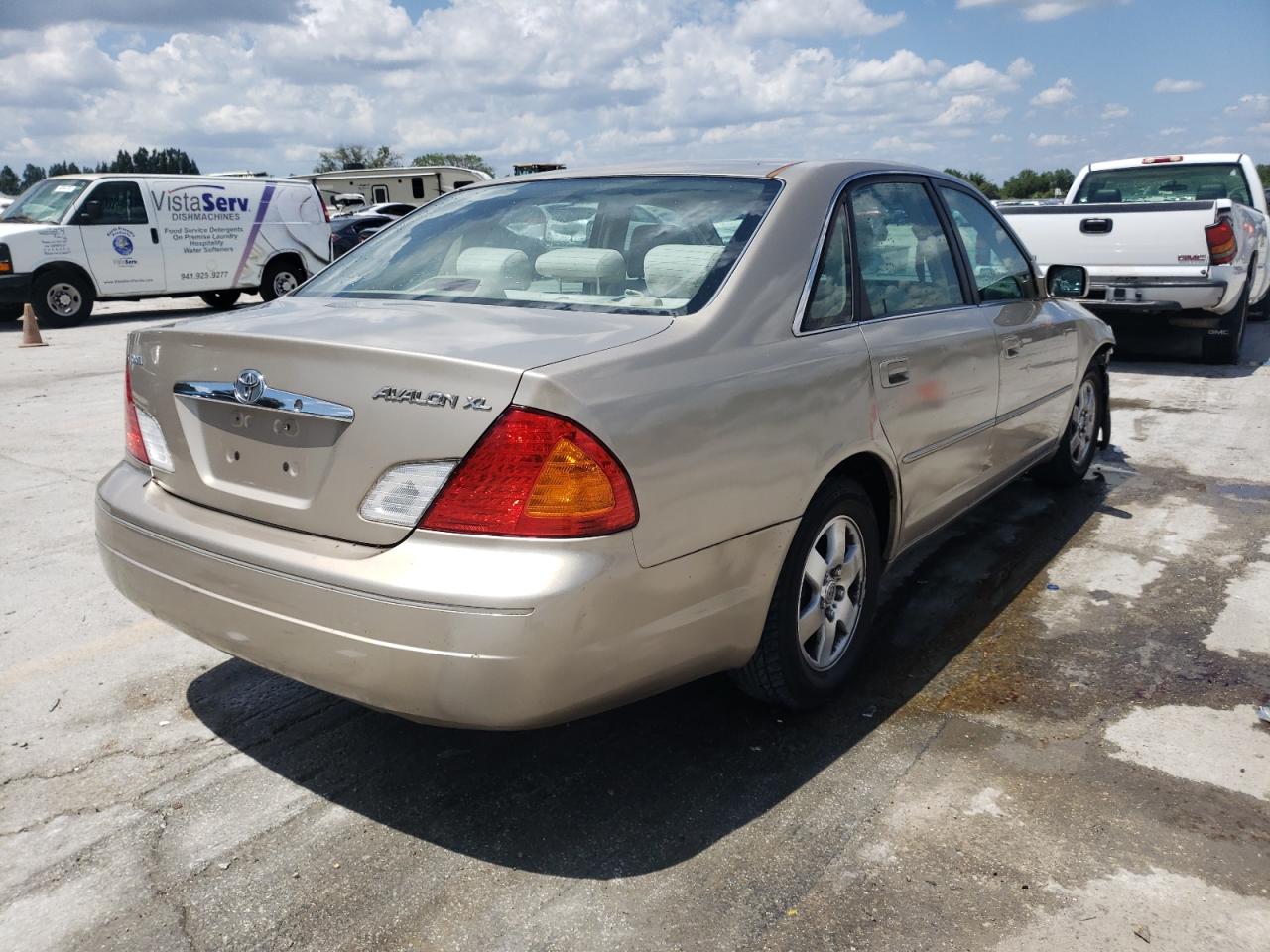 Photo 4 from auction – 2000 TOYOTA AVALON XL with VIN 4T1BF28B4YU043443