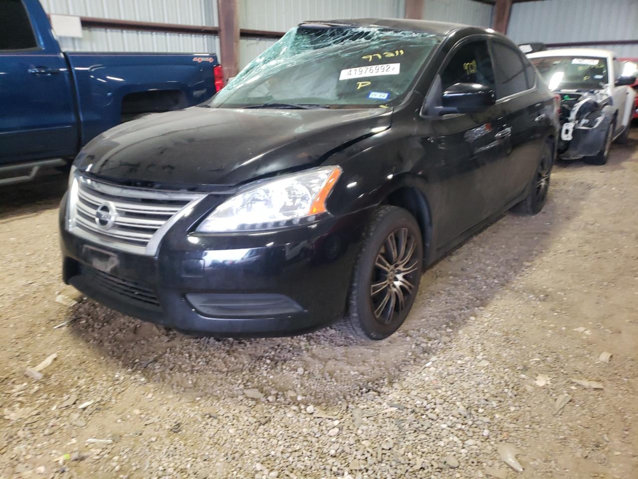 Photo 2 from auction – 2013 NISSAN SENTRA S with VIN 3N1AB7AP3DL659639