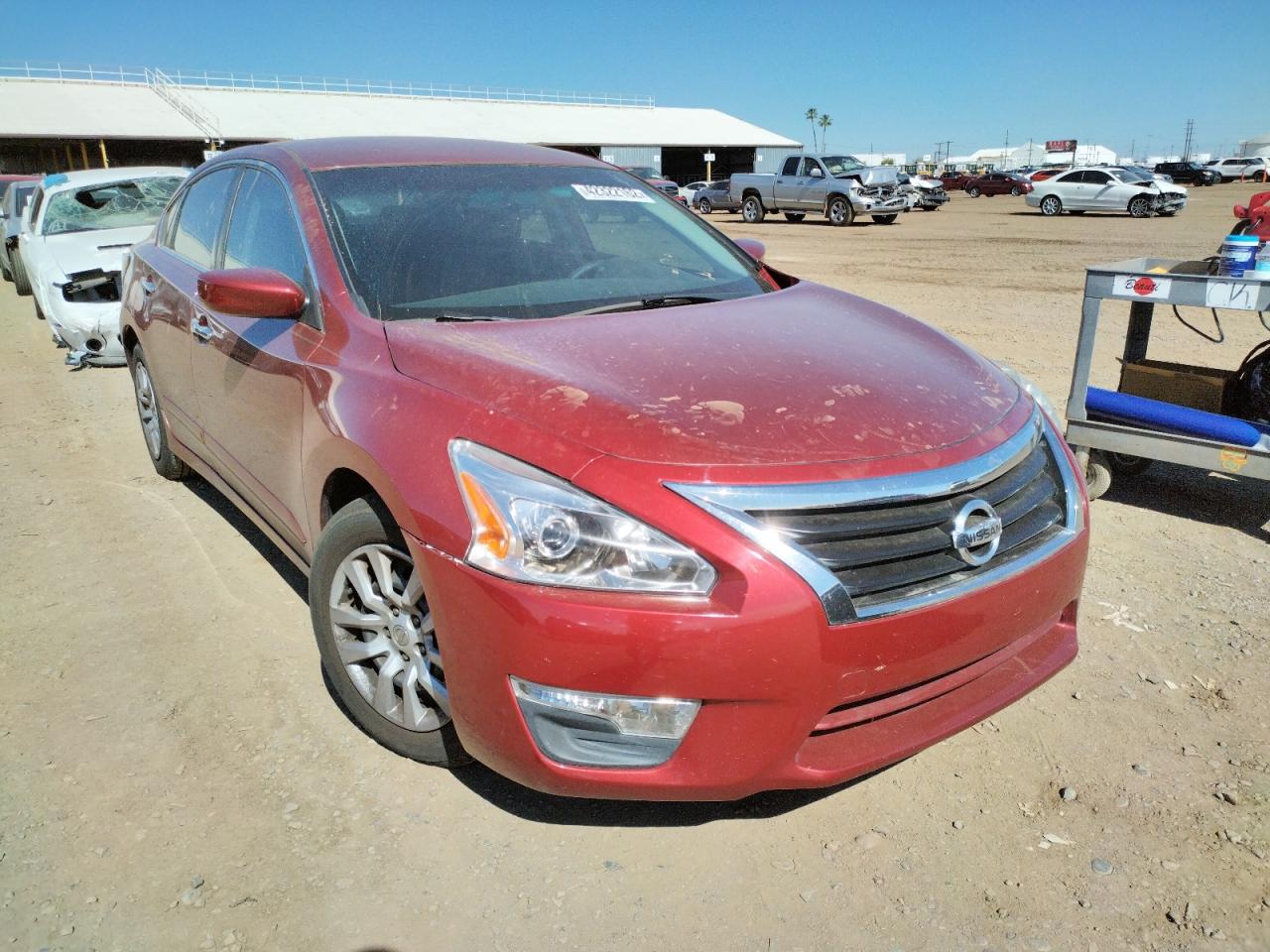 NISSAN ALTIMA 2.5 2014 with VIN 1N4AL3AP5EN343394 - Photo from auction