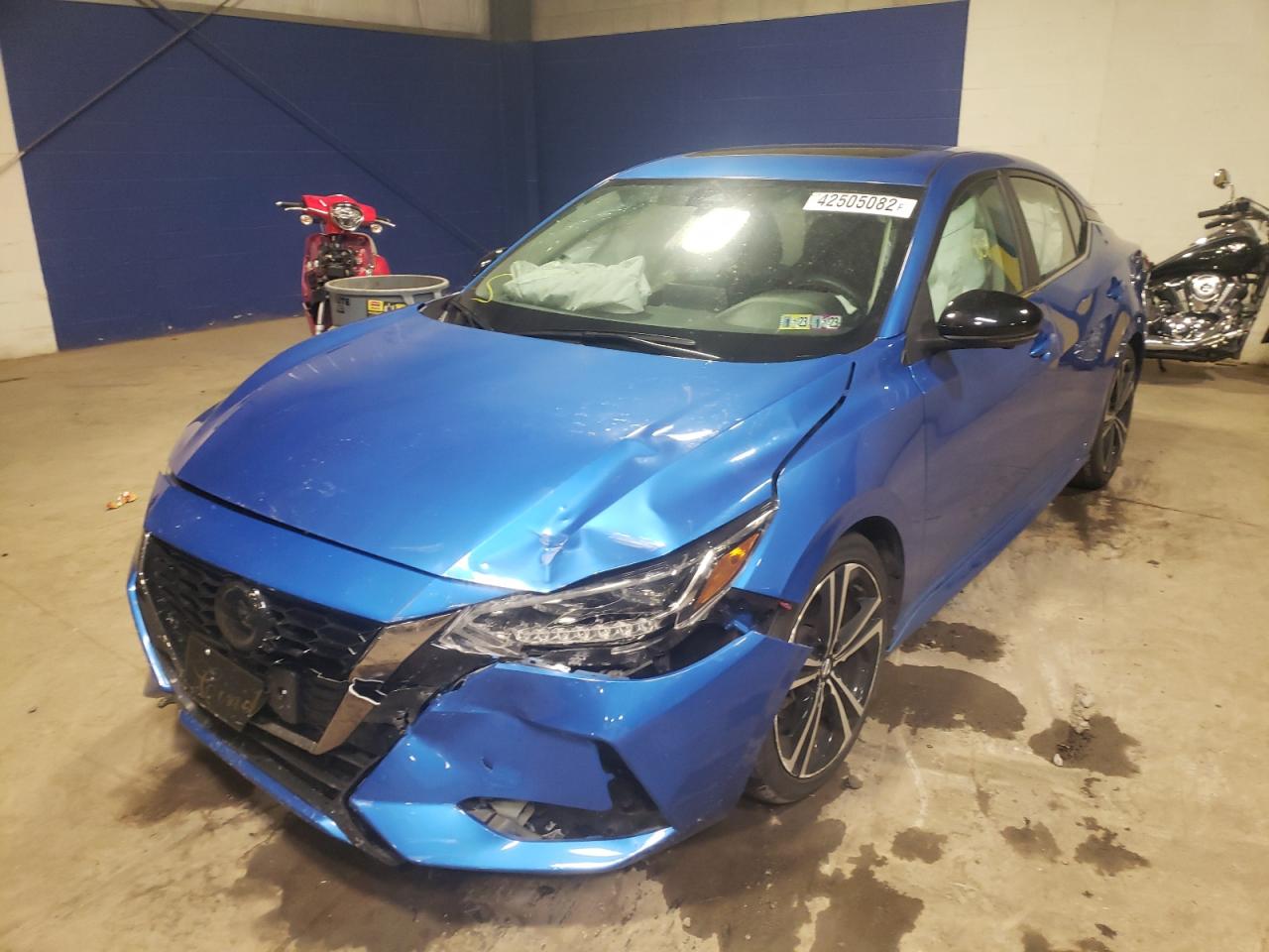 Photo 2 from auction – 2020 NISSAN SENTRA SR with VIN 3N1AB8DV6LY289465