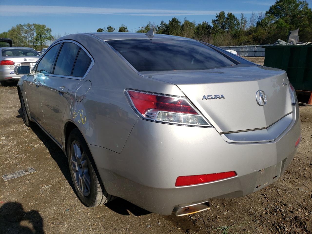 Photo 3 from auction – 2011 ACURA TL with VIN 19UUA8F28BA002809