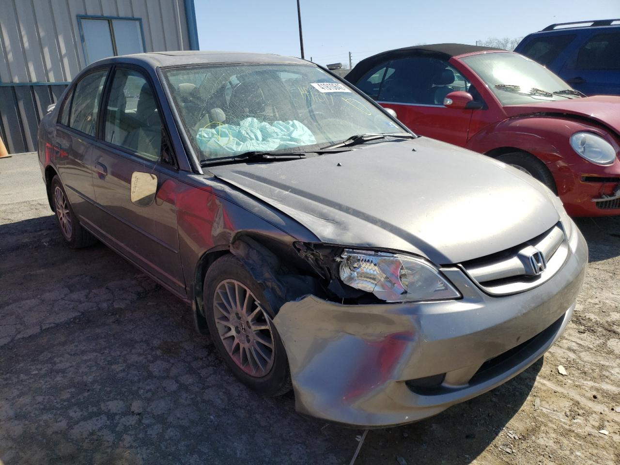 HONDA CIVIC EX 2005 with VIN 2HGES26795H571149 - Photo from auction