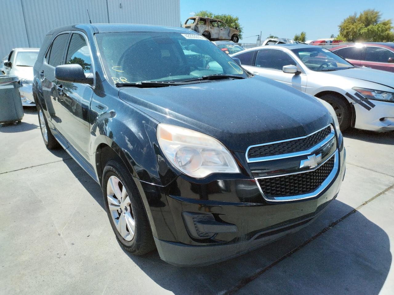 CHEVROLET EQUINOX LS 2012 with VIN 2GNALBEK6C6217329 - Photo from auction