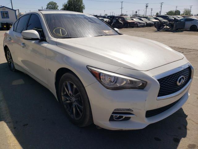 INFINITI Q50 PREMIU 2017 with VIN JN1EV7AP7HM743743 - Photo from auction