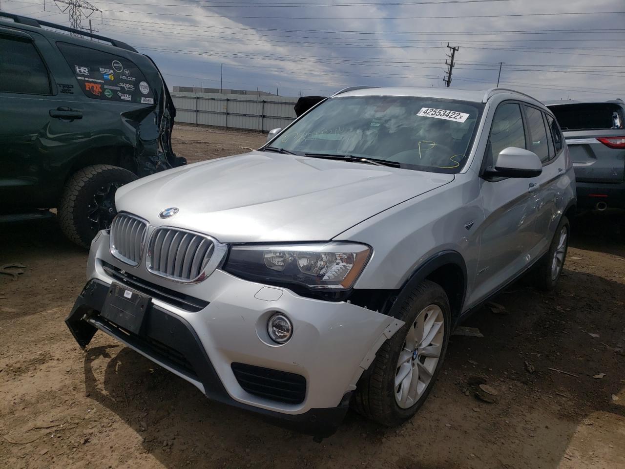 Photo 2 from auction – 2016 BMW X3 XDRIVE2 with VIN 5UXWX9C57G0D73209