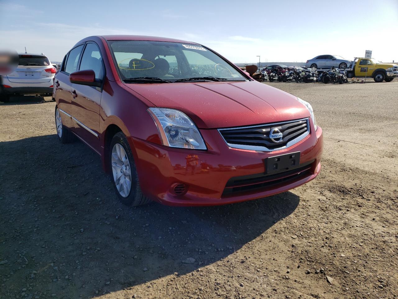 NISSAN SENTRA 2.0 2012 with VIN 3N1AB6AP4CL674594 - Photo from auction