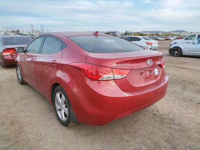 Photo 3 from auction – 2013 HYUNDAI ELANTRA GL with VIN KMHDH4AE2DU010664