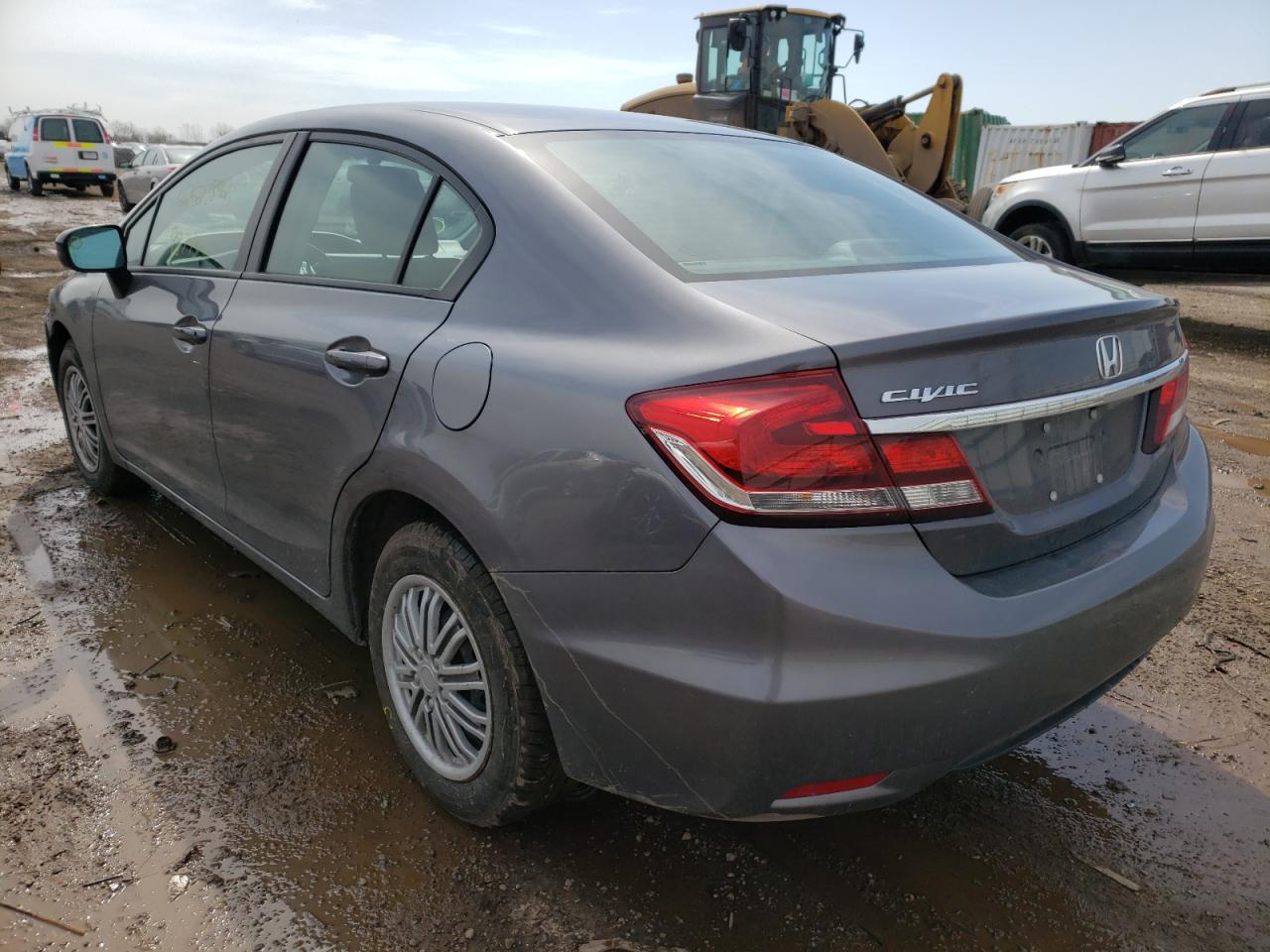 Photo 3 from auction – 2015 HONDA CIVIC LX with VIN 19XFB2F57FE117366