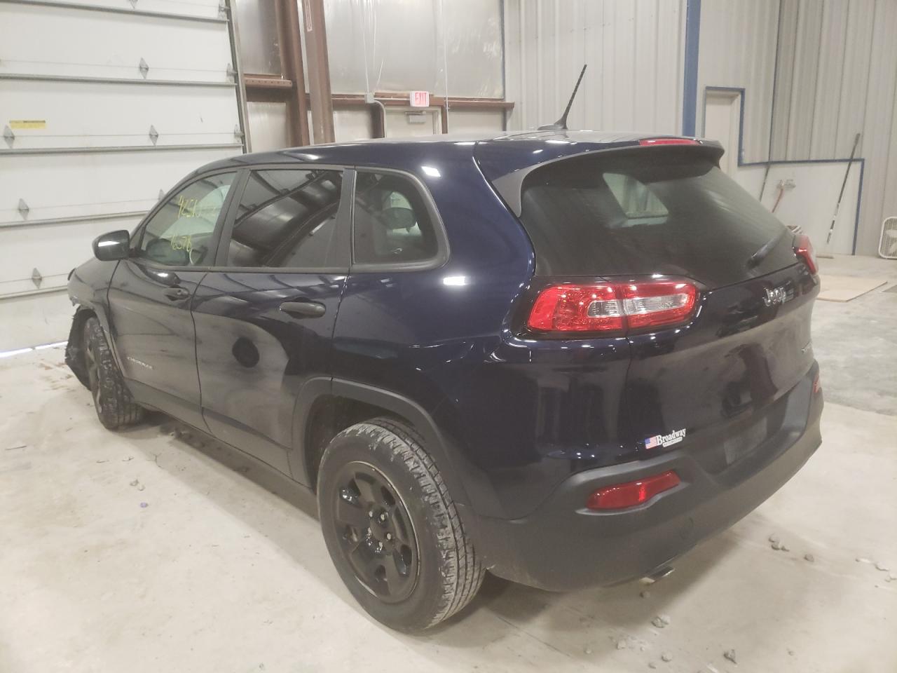 Photo 3 from auction – 2014 JEEP CHEROKEE S with VIN 1C4PJLABXEW142891