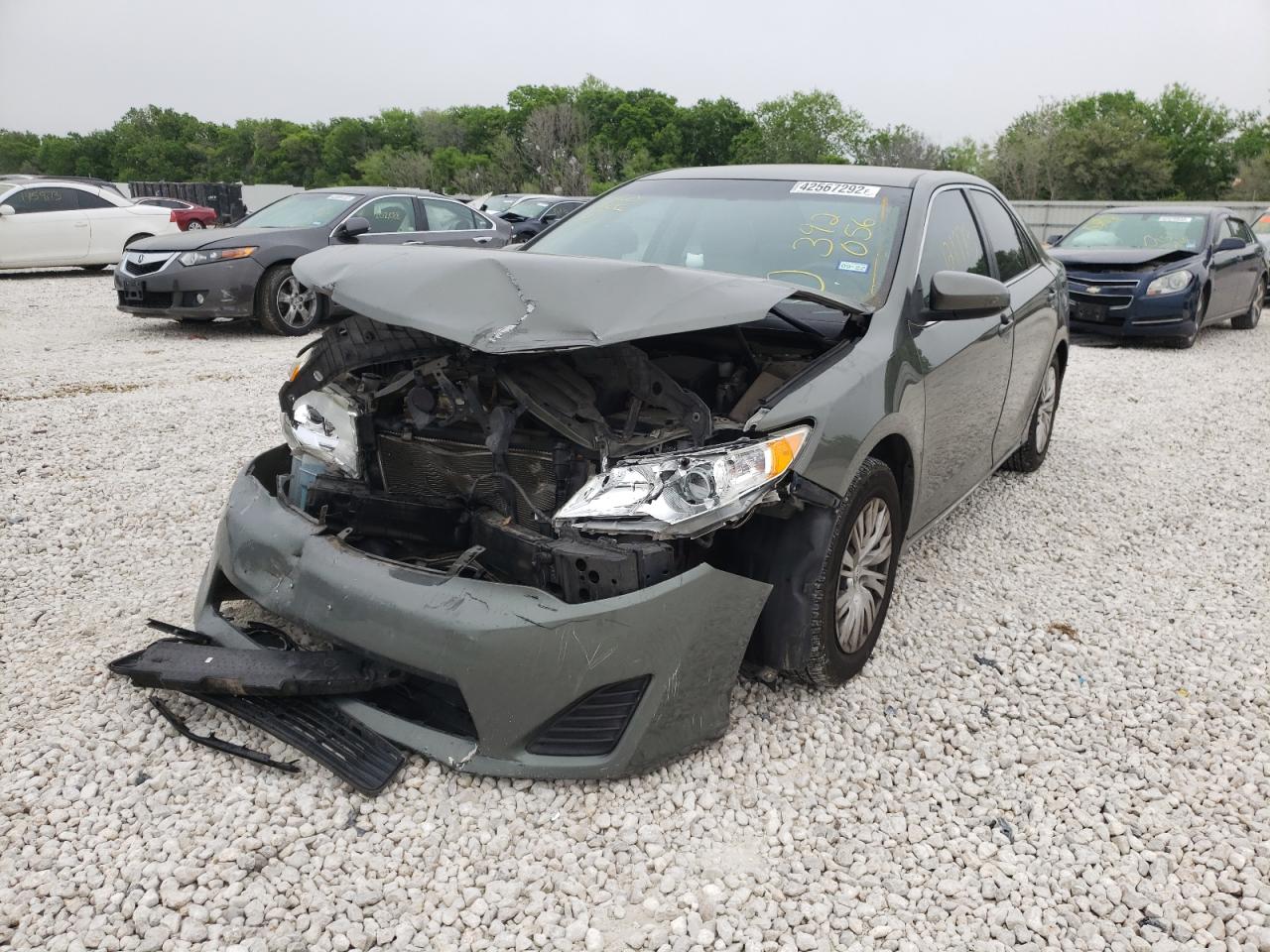 Photo 2 from auction – 2014 TOYOTA CAMRY L with VIN 4T4BF1FK1ER392056