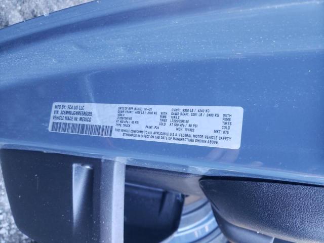 Photo 10 from auction – 2021 RAM PROMASTER with VIN 3C6MRVJG4ME586335
