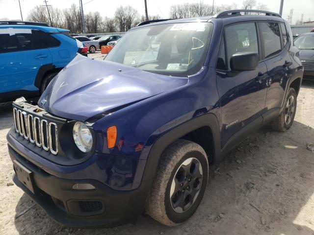 Photo 2 from auction – 2018 JEEP RENEGADE S with VIN ZACCJBAB1JPH47186