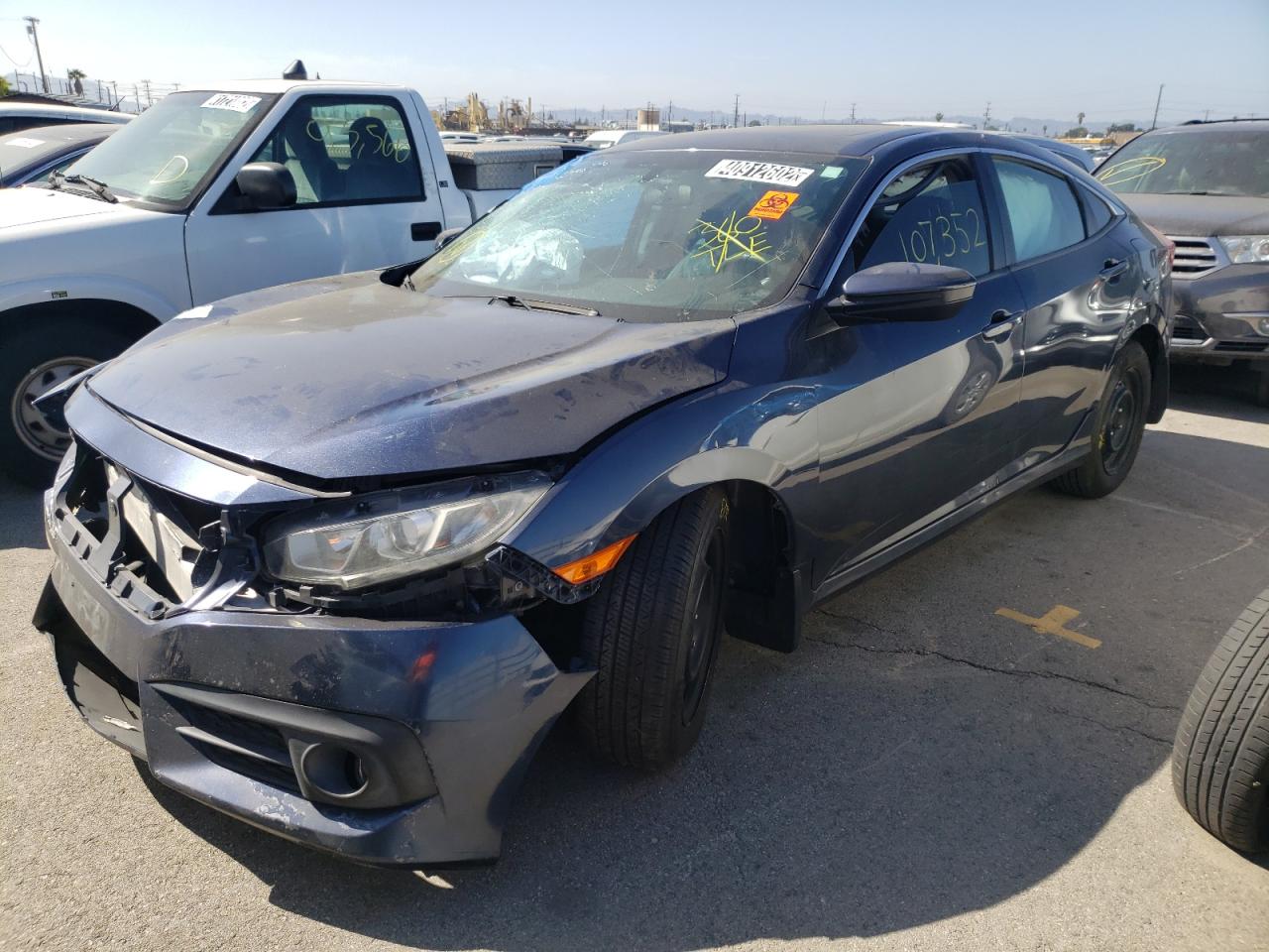 Photo 2 from auction – 2017 HONDA CIVIC EX with VIN 19XFC1F32HE205427
