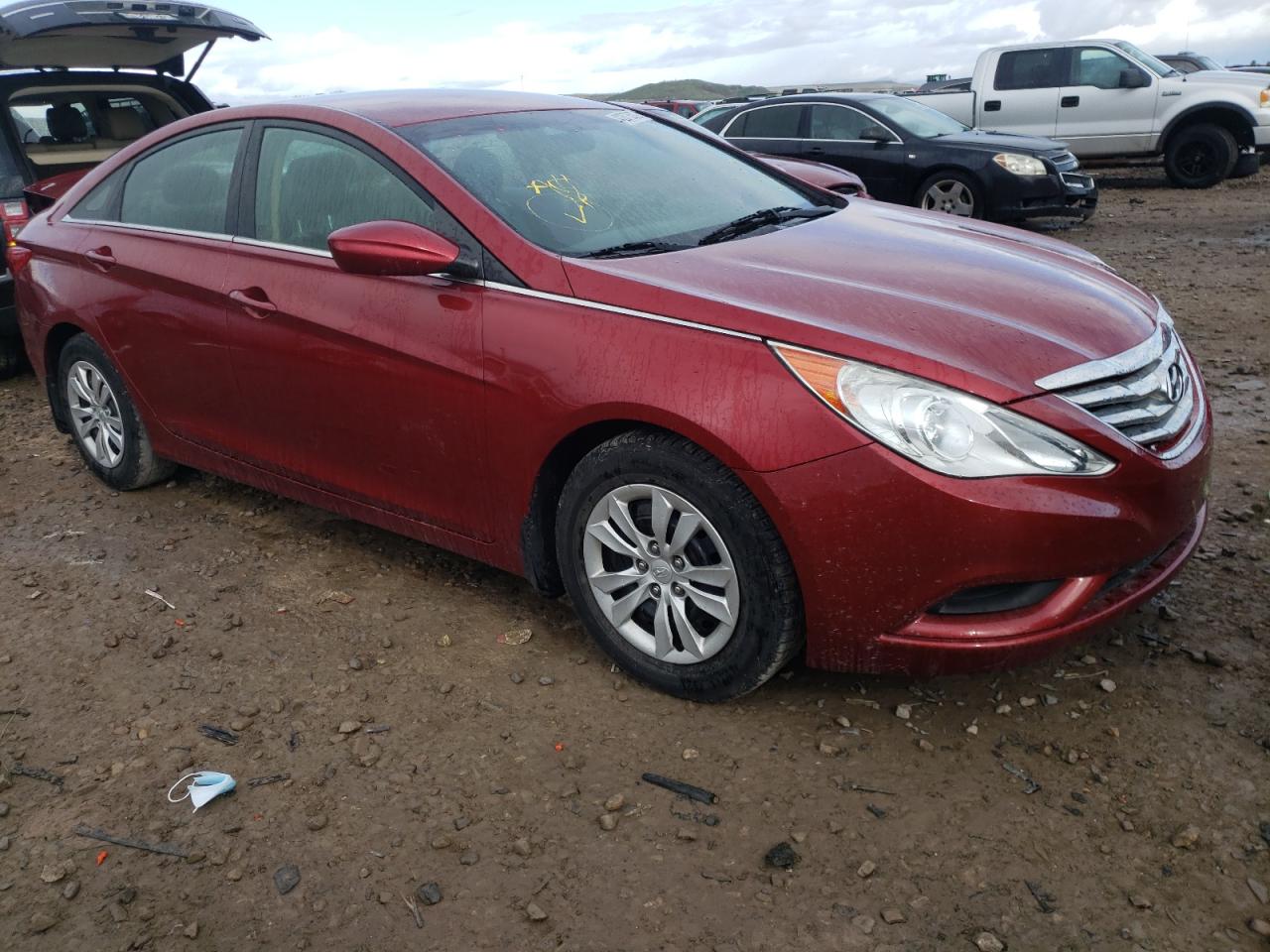 HYUNDAI SONATA GLS 2011 with VIN 5NPEB4ACXBH240775 - Photo from auction