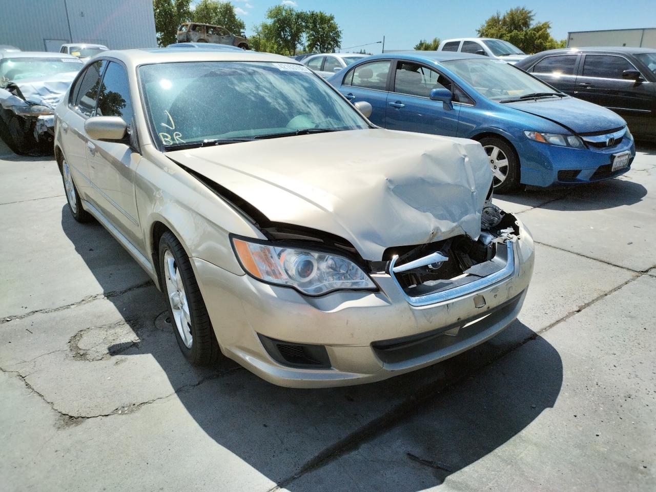 SUBARU LEGACY 2.5 2008 with VIN 4S3BL616287216375 - Photo from auction