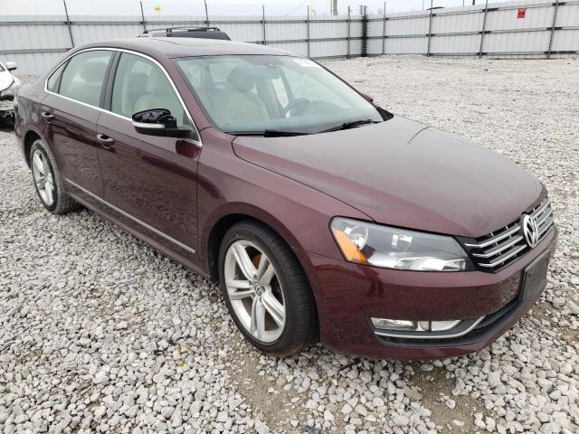 VOLKSWAGEN PASSAT SEL 2014 with VIN 1VWCS7A32EC071258 - Photo from auction