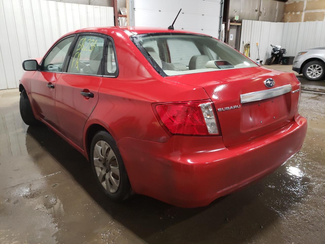Photo 3 from auction – 2008 SUBARU IMPREZA 2. with VIN JF1GE61618H523942