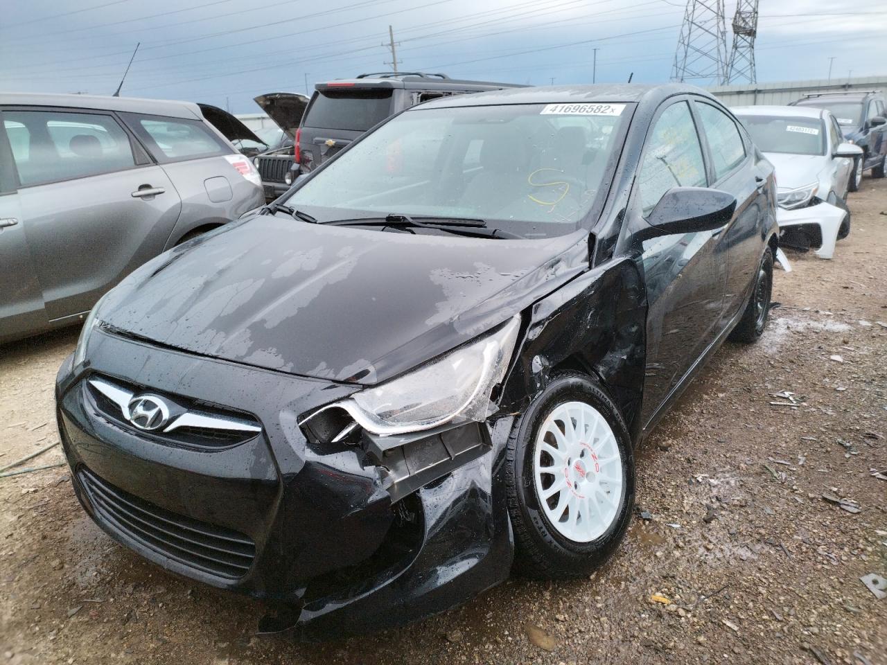 Photo 2 from auction – 2012 HYUNDAI ACCENT GLS with VIN KMHCT4AE3CU143443