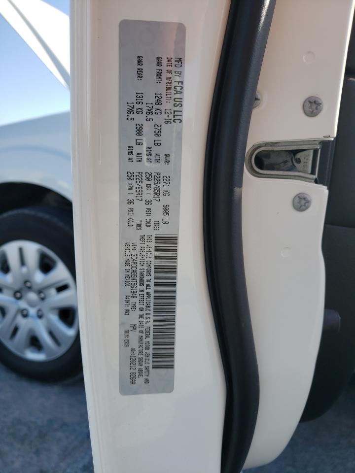 Photo 10 from auction – 2017 DODGE JOURNEY SE with VIN 3C4PDCAB9HT561848