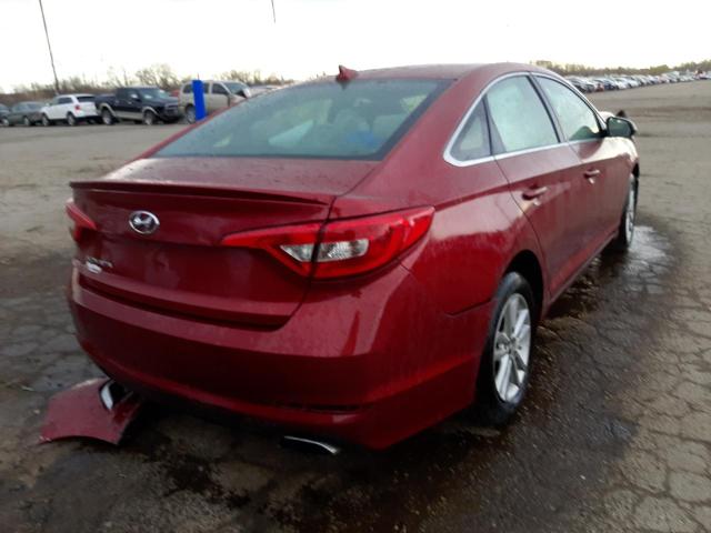 Photo 4 from auction – 2016 HYUNDAI SONATA SE with VIN 5NPE24AF0GH278310