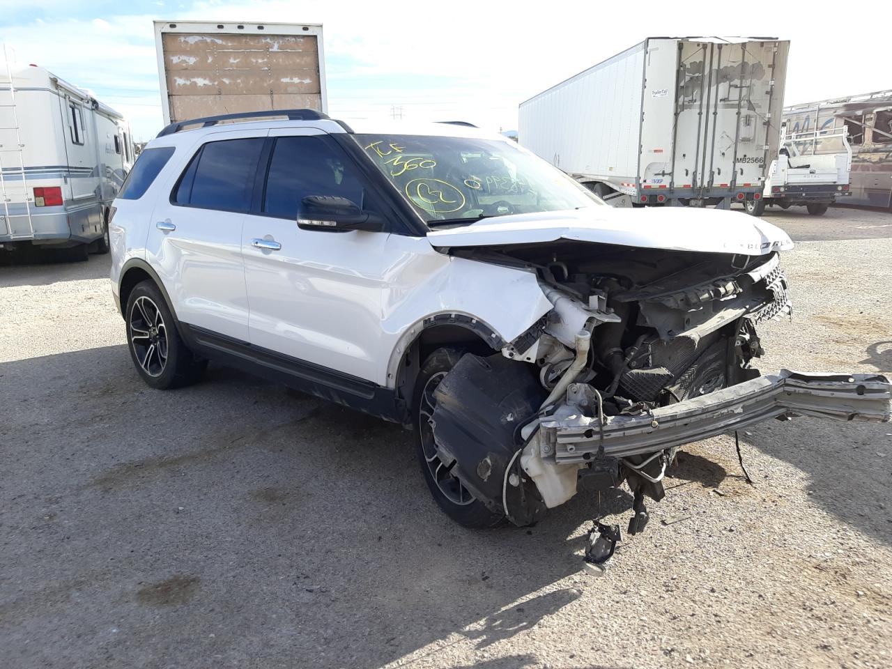 FORD EXPLORER S 2014 with VIN 1FM5K8GT1EGB90299 - Photo from auction
