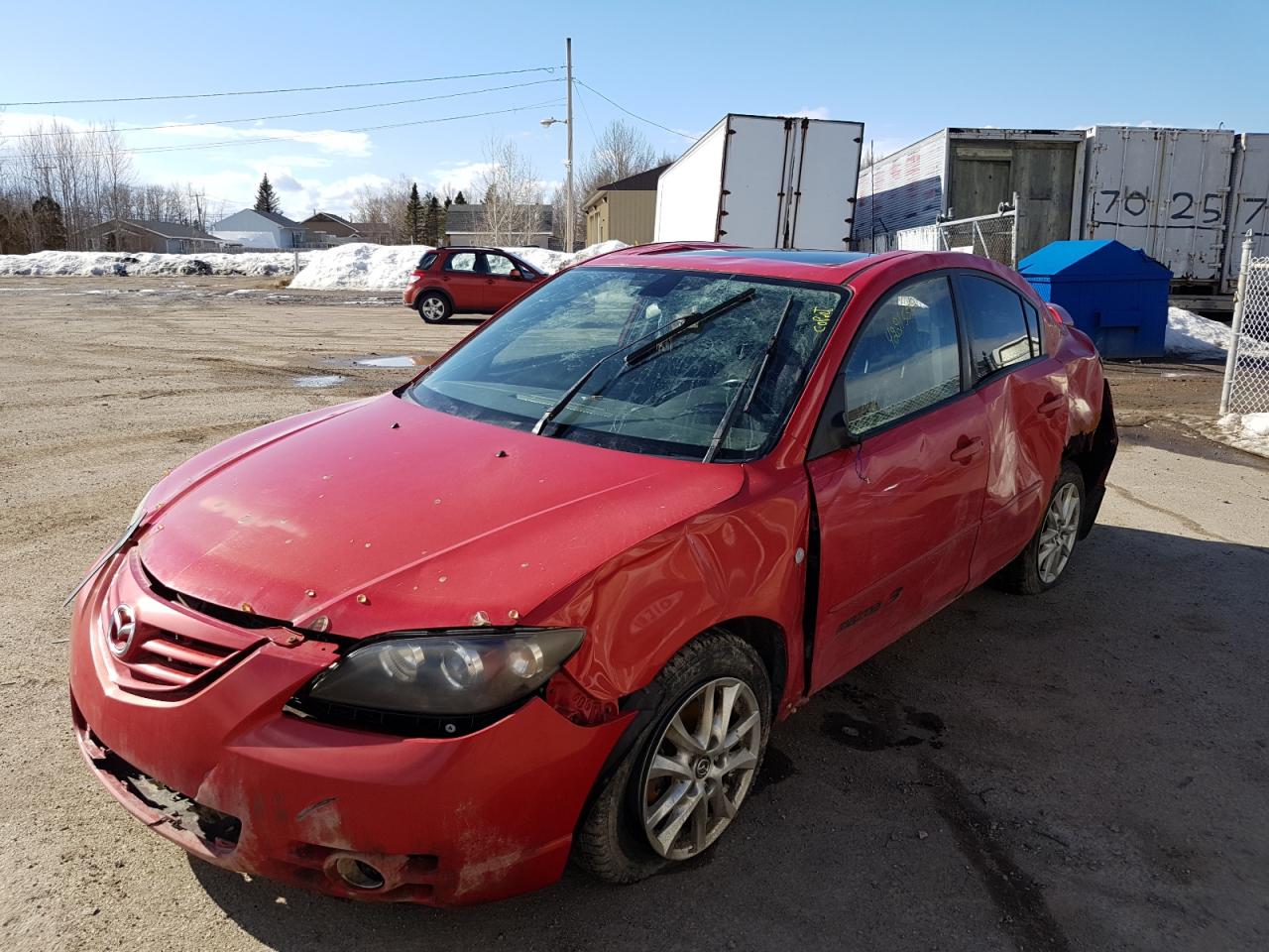Photo 2 from auction – 2005 MAZDA 3 S with VIN JM1BK123551338625