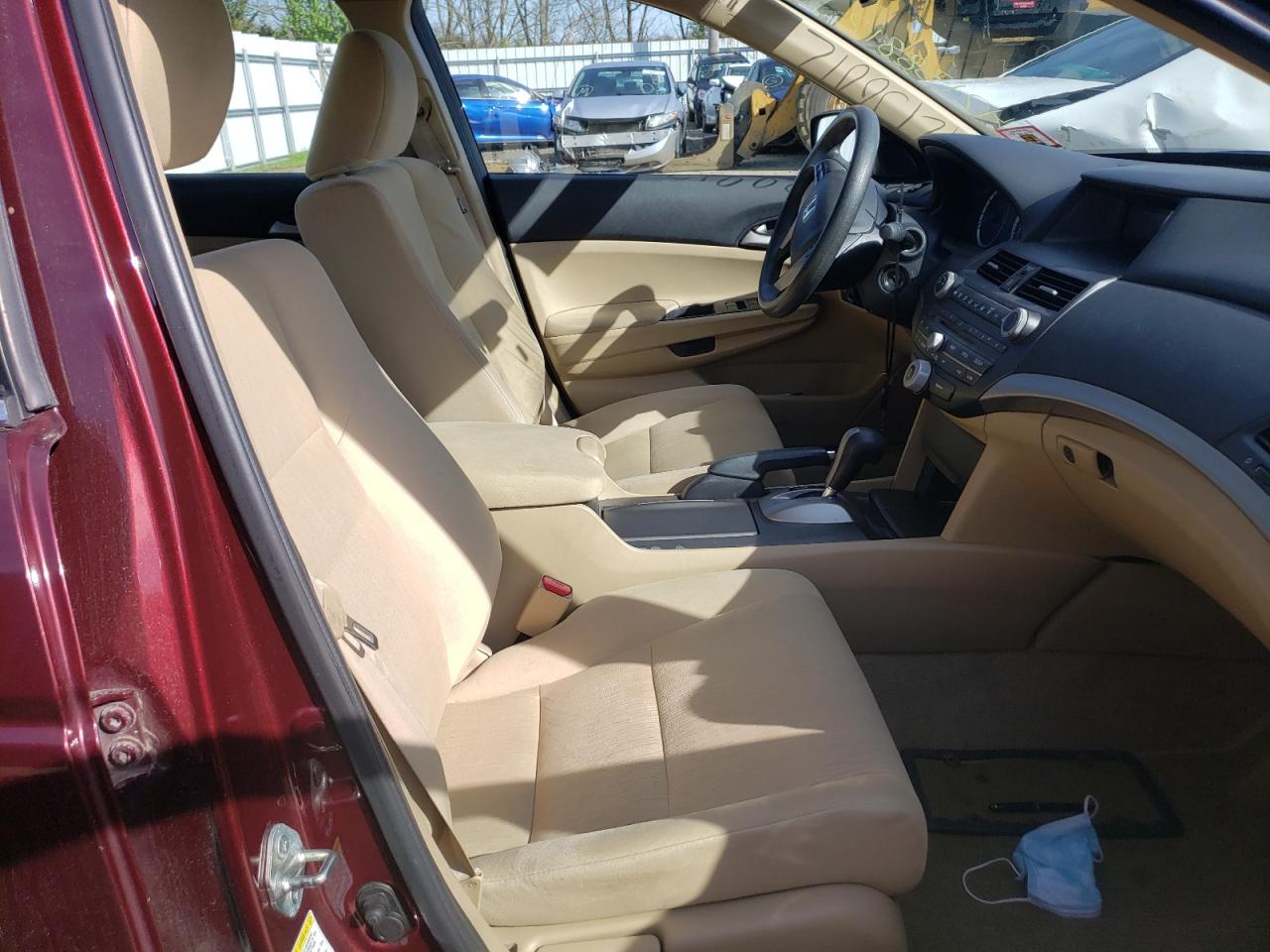 Photo 5 from auction – 2011 HONDA ACCORD with VIN 1HGCP2F39BA027993
