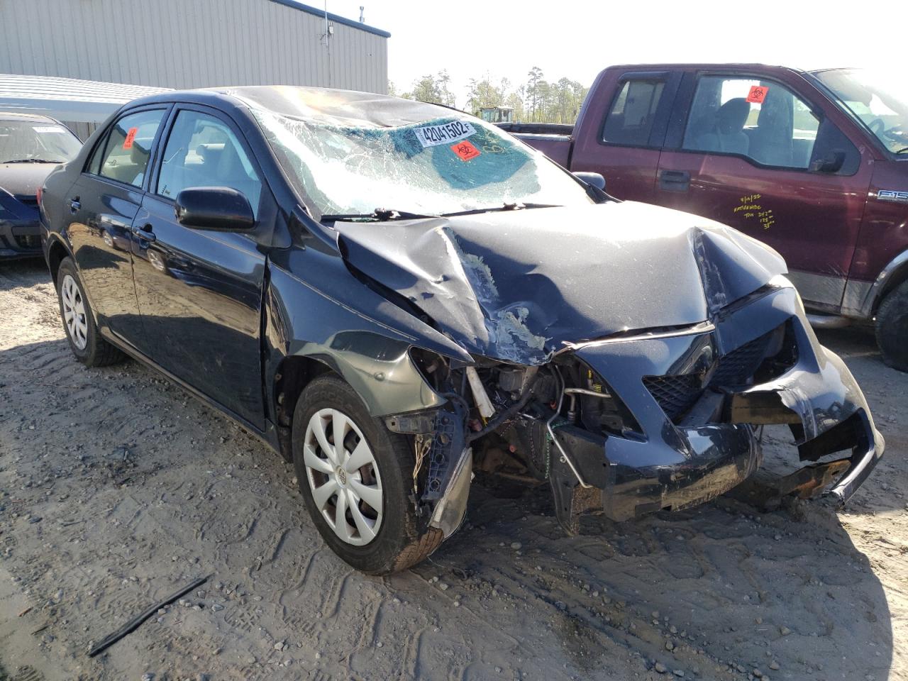 TOYOTA COROLLA BA 2010 with VIN 1NXBU4EE1AZ379086 - Photo from auction