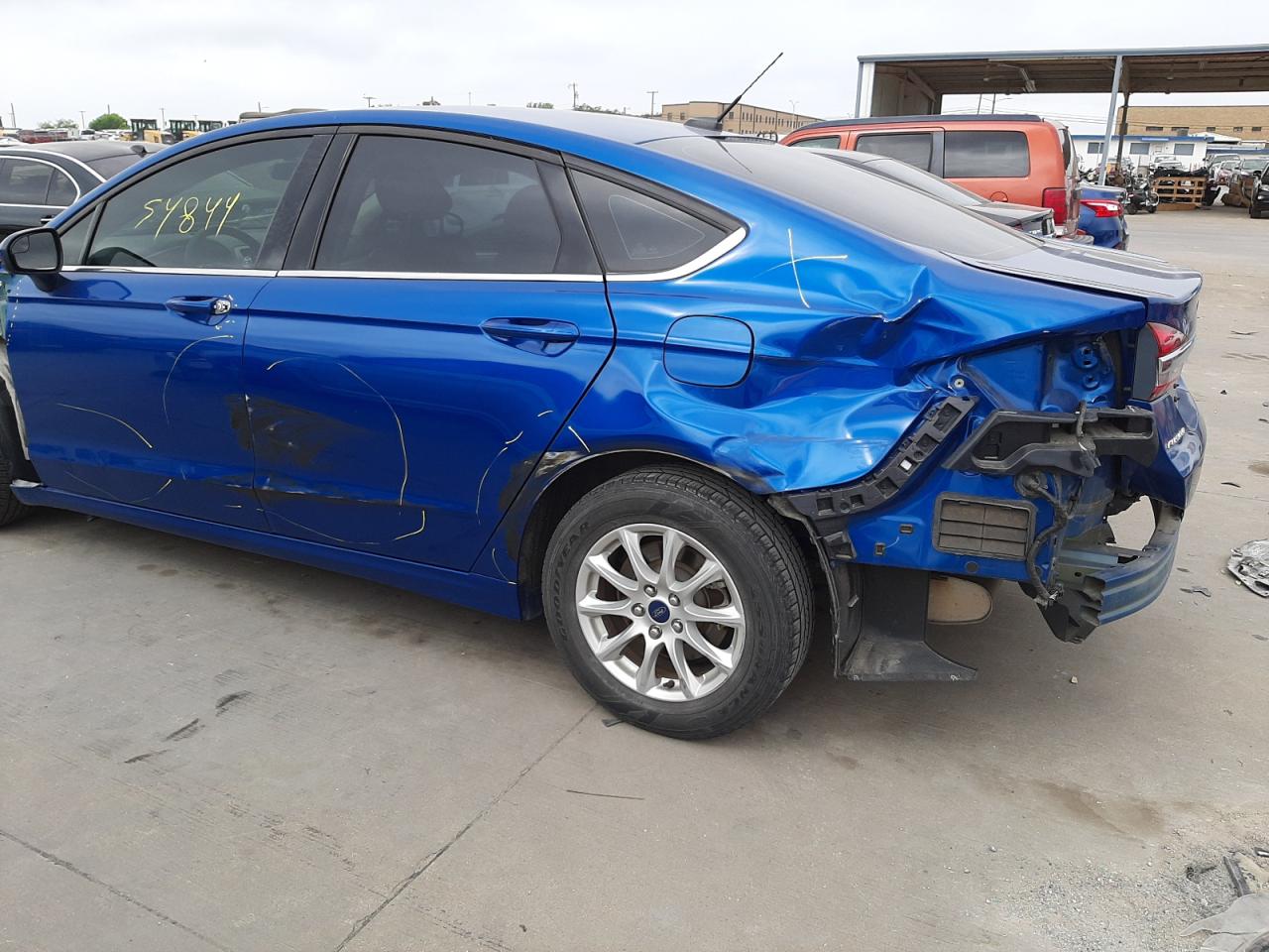 Photo 9 from auction – 2017 FORD FUSION S with VIN 3FA6P0G71HR231659