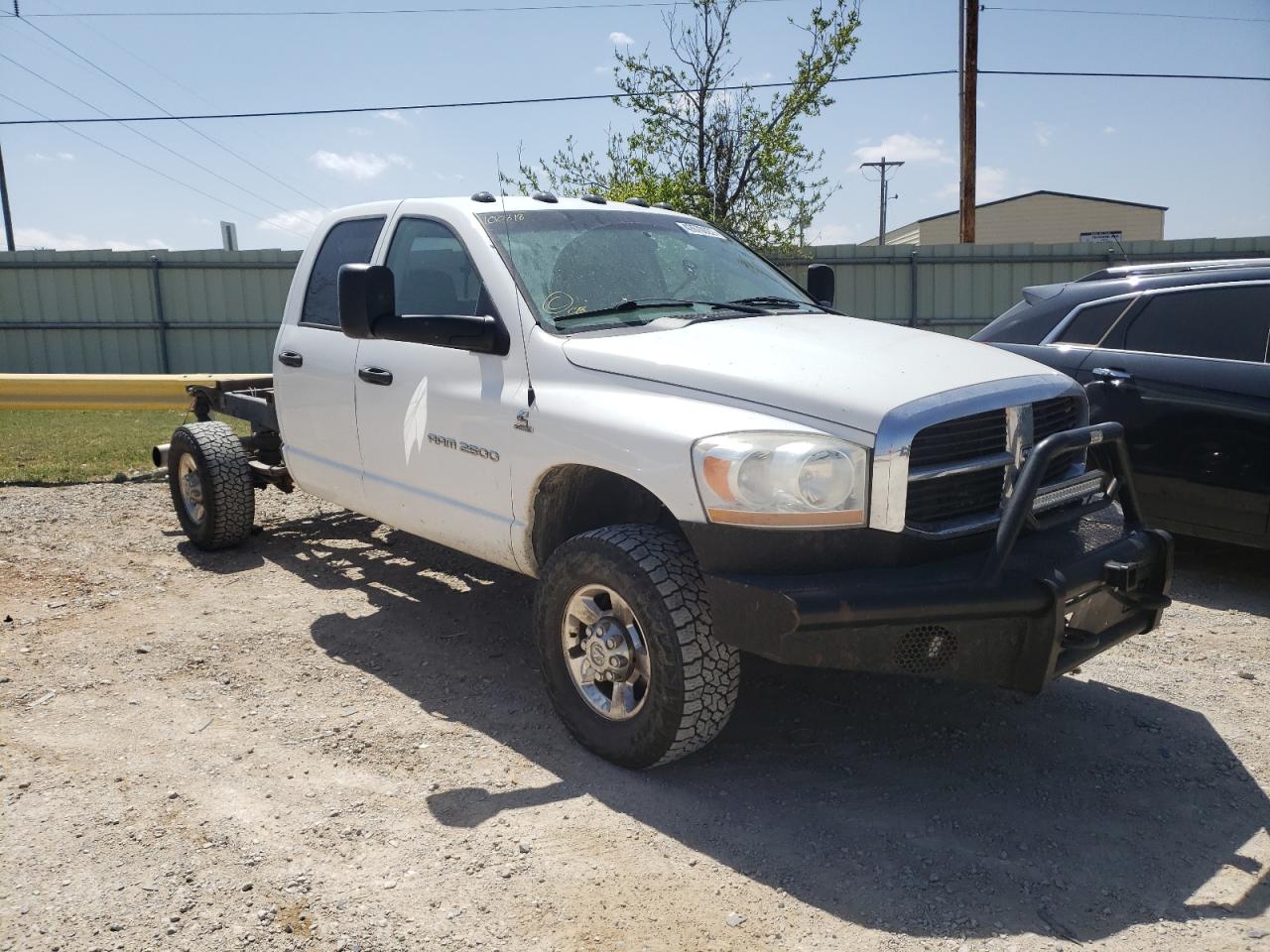 DODGE RAM 2500 S 2006 with VIN 1D7KS28C46J100818 - Photo from auction