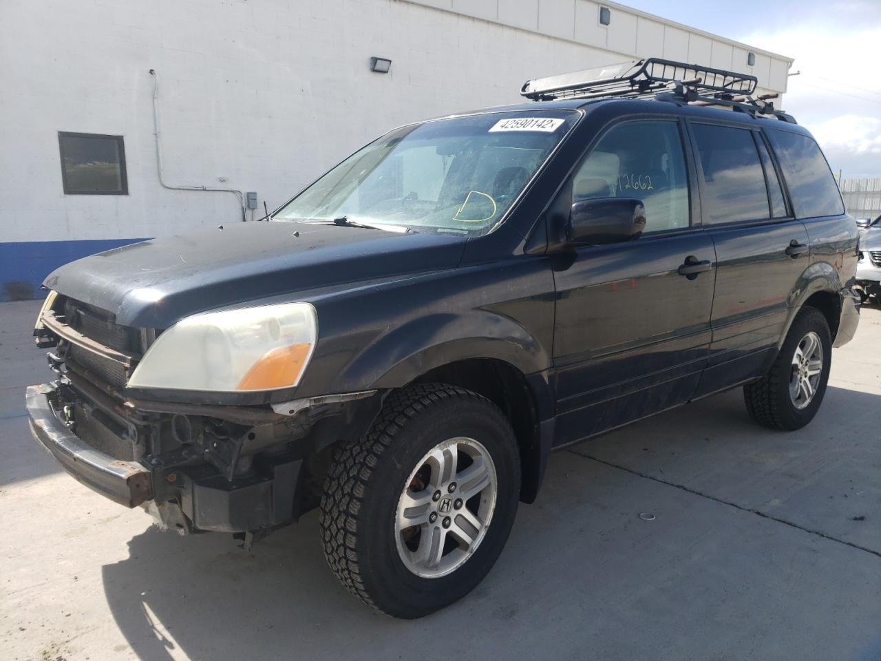 Photo 2 from auction – 2005 HONDA PILOT EXL with VIN 2HKYF185X5H518845