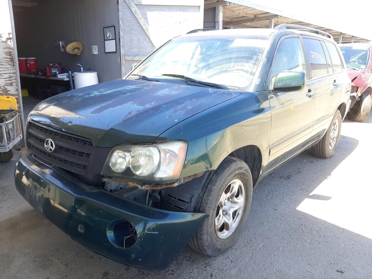 Photo 2 from auction – 2002 TOYOTA HIGHLANDER with VIN JTEGD21A820023546