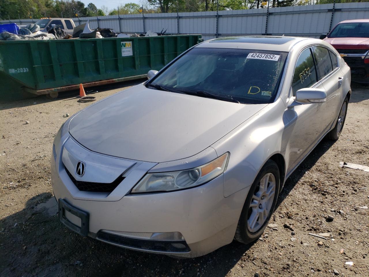 Photo 2 from auction – 2011 ACURA TL with VIN 19UUA8F28BA002809