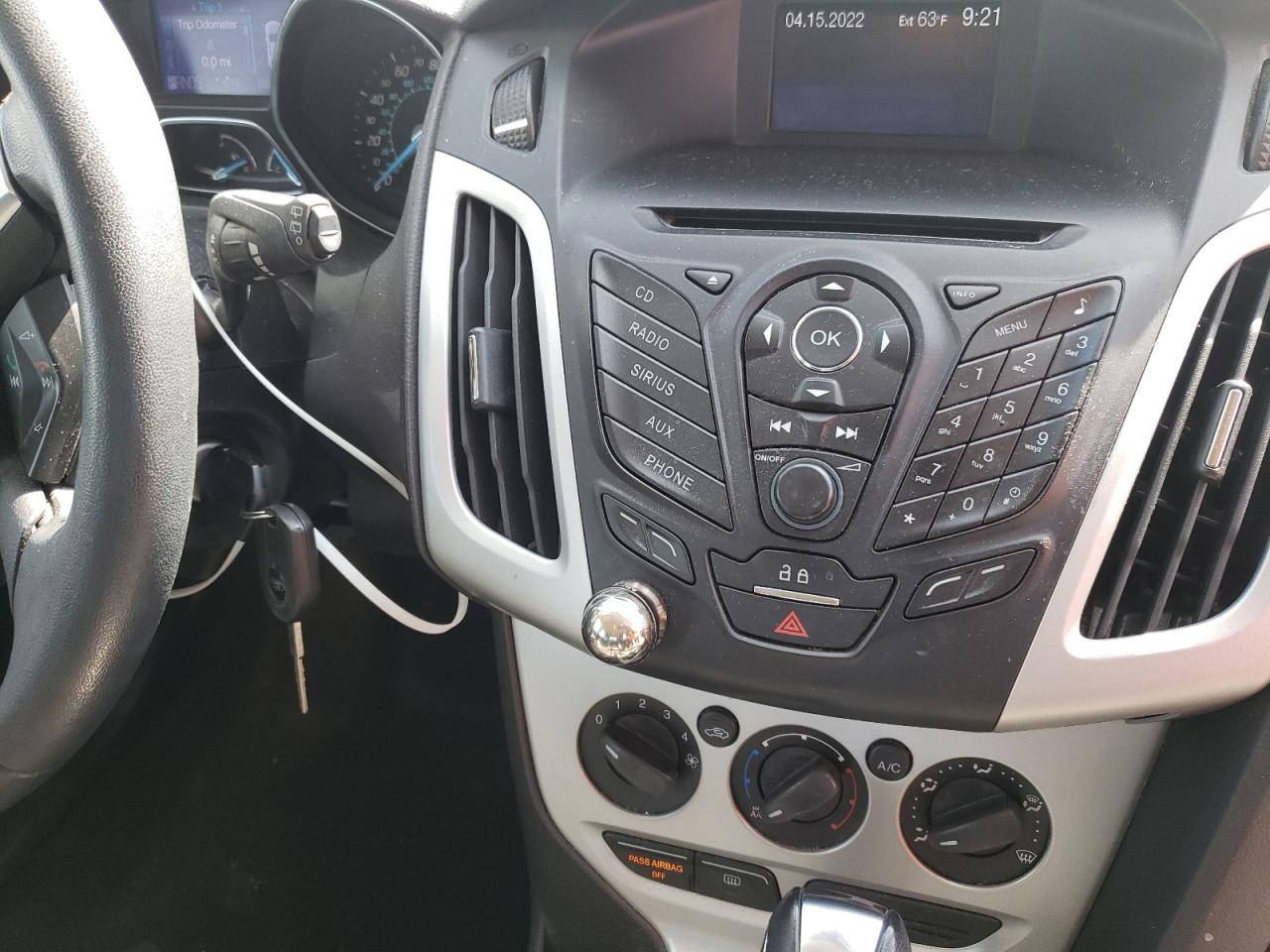 صورة رقم 9 من المزاد - 2012 FORD FOCUS SE مع VIN 1FAHP3K21CL452756