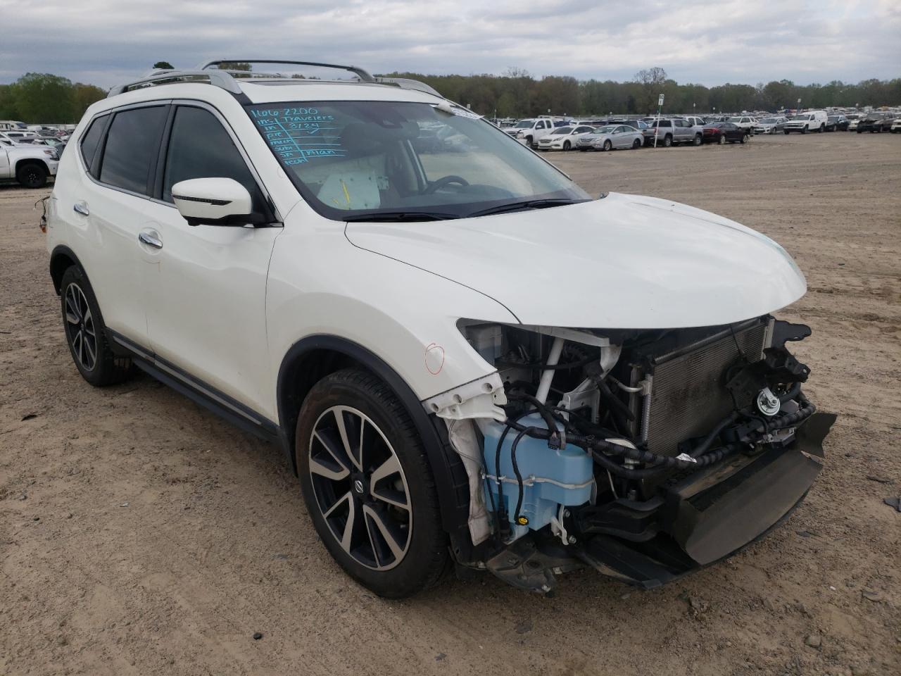 NISSAN ROGUE S 2019 with VIN 5N1AT2MT0KC845083 - Photo from auction
