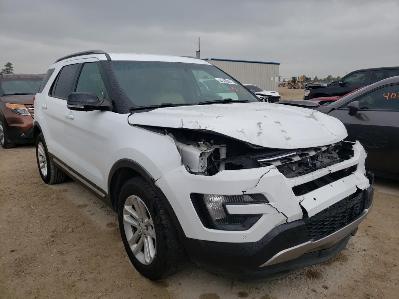 FORD EXPLORER X 2016 with VIN 1FM5K7D83GGA58576 - Photo from auction
