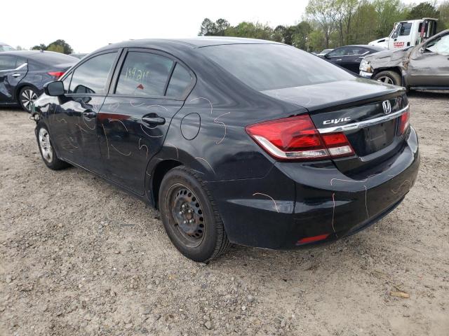 Photo 3 from auction – 2014 HONDA CIVIC LX with VIN 19XFB2F53EE250012