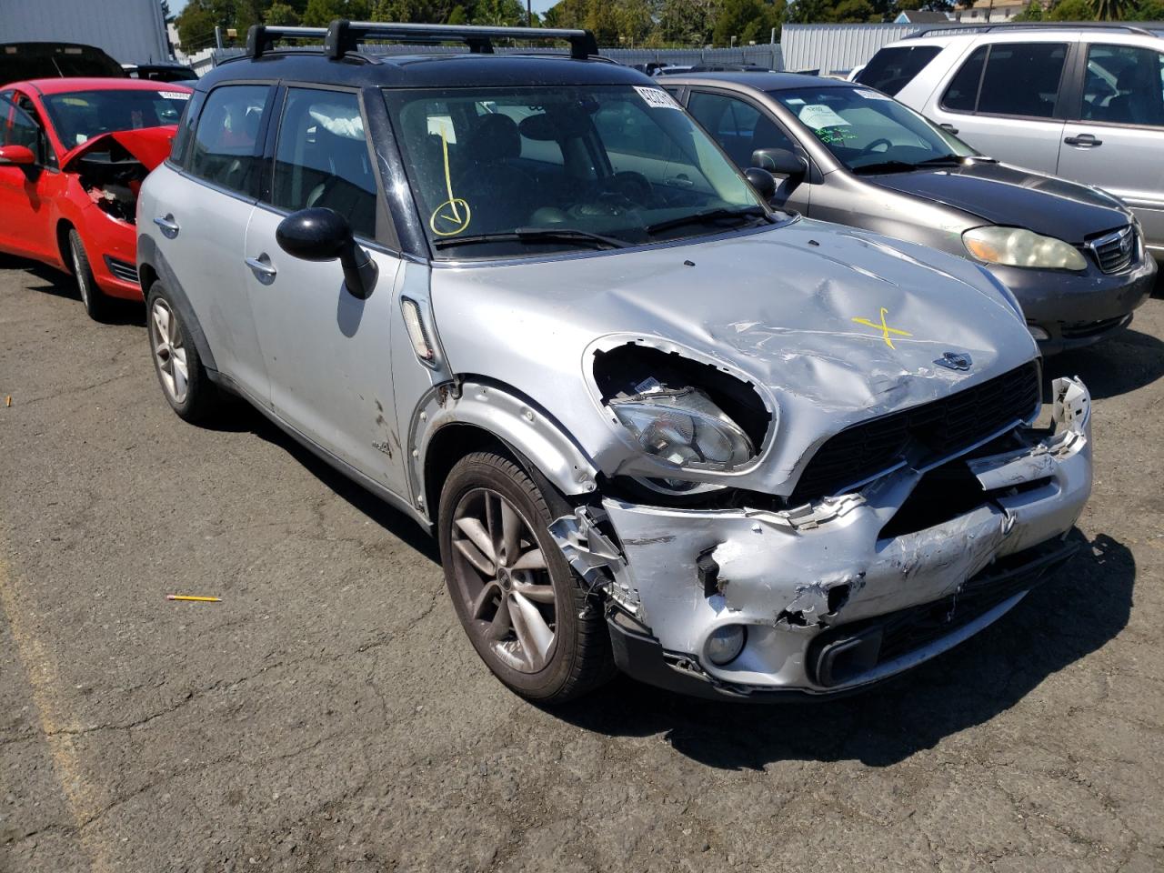 MINI COOPER S C 2014 with VIN WMWZC5C53EWP38413 - Photo from auction