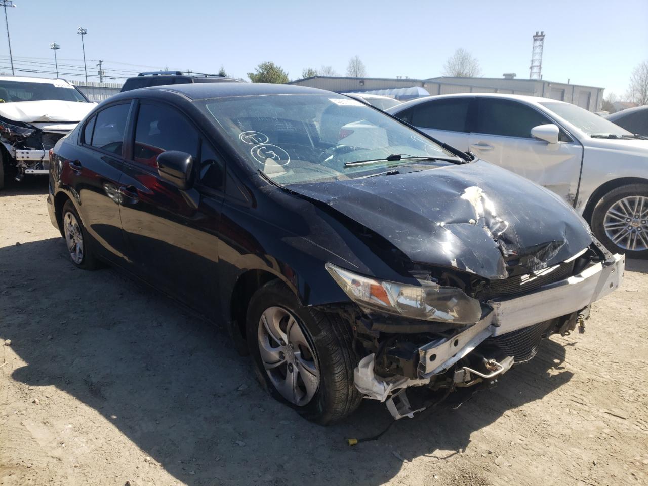 Photo 1 from auction – 2014 HONDA CIVIC LX with VIN 2HGFB2F56EH509369