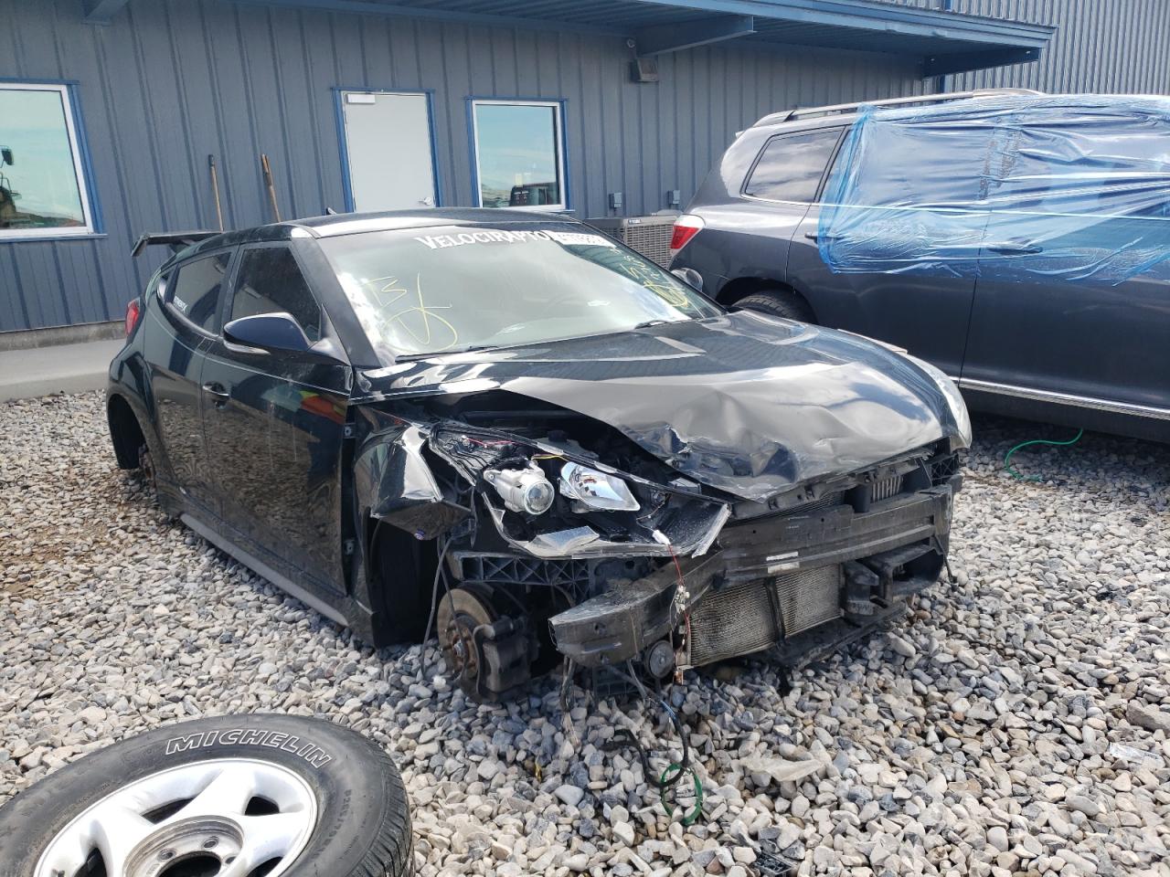 Photo 2 from auction – 2013 HYUNDAI VELOSTER T with VIN KMHTC6AE9DU165217
