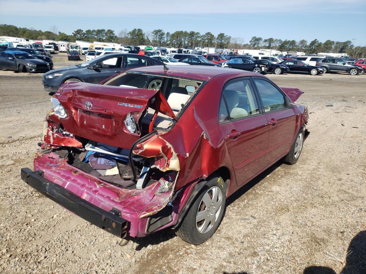 Photo 4 from auction – 2008 TOYOTA COROLLA CE with VIN 2T1BR32E98C921210