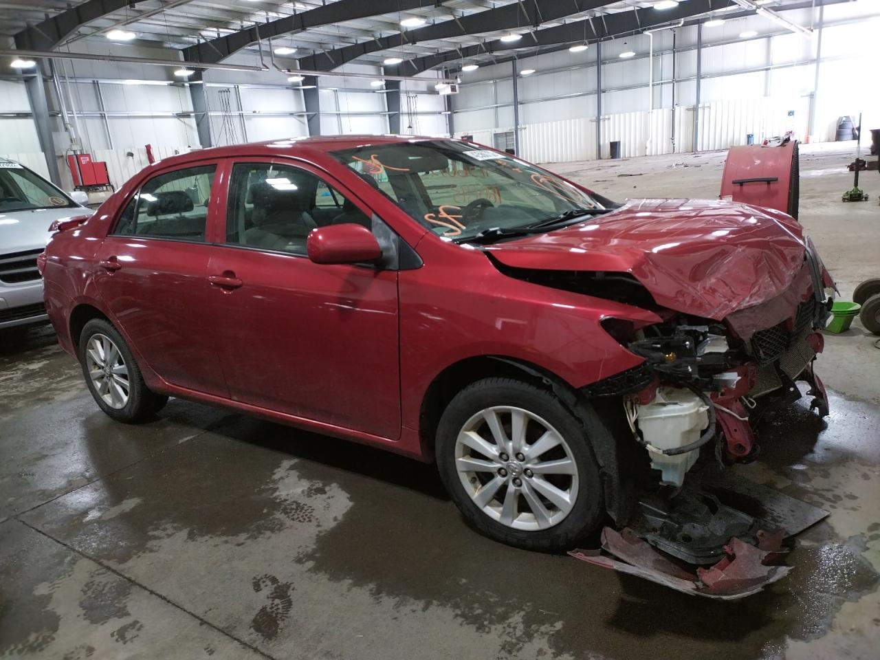 TOYOTA COROLLA BA 2009 with VIN JTDBL40E899023991 - Photo from auction