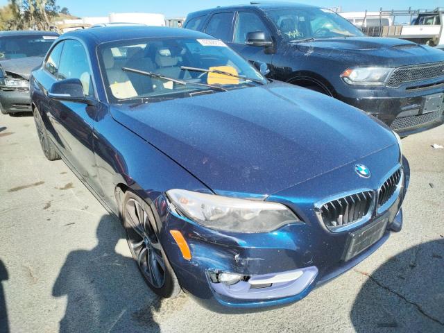 BMW 228 I 2014 with VIN WBA1F5C50EV246352 - Photo from auction