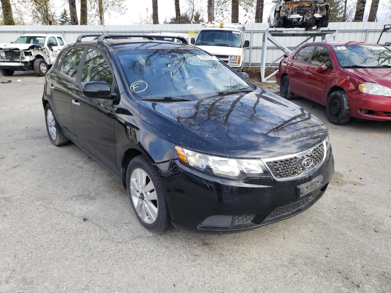KIA FORTE FE 2021 with VIN 3KPF24AD1ME387359 - Photo from auction