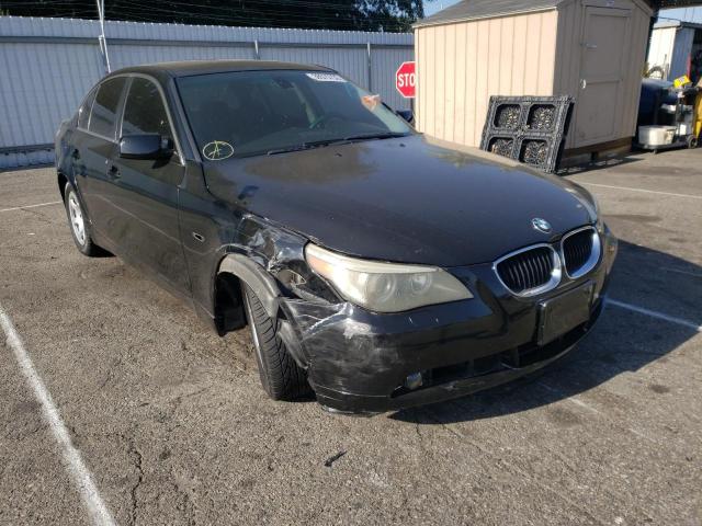 BMW 525 I 2004 with VIN WBANA53574B172573 - Photo from auction