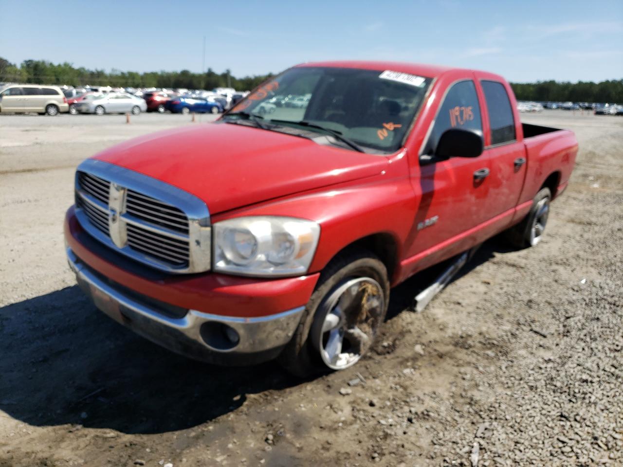 Photo 2 from auction – 2008 DODGE RAM 1500 S with VIN 1D7HA18N28J121307