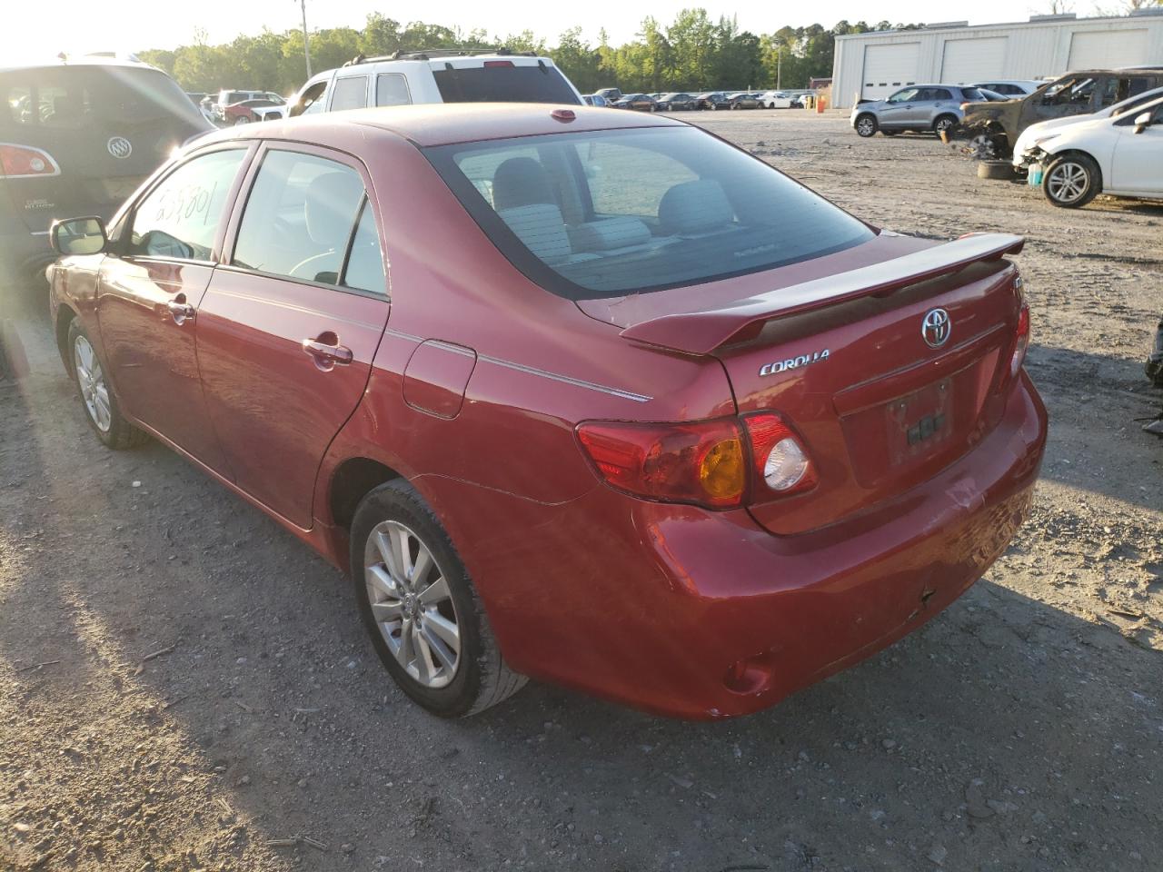 Photo 3 from auction – 2009 TOYOTA COROLLA BA with VIN 2T1BU40E19C030367