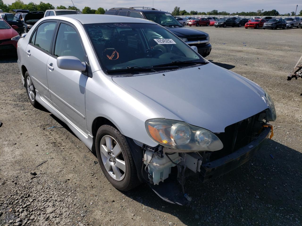 TOYOTA COROLLA CE 2006 with VIN 1NXBR32E96Z634770 - Photo from auction