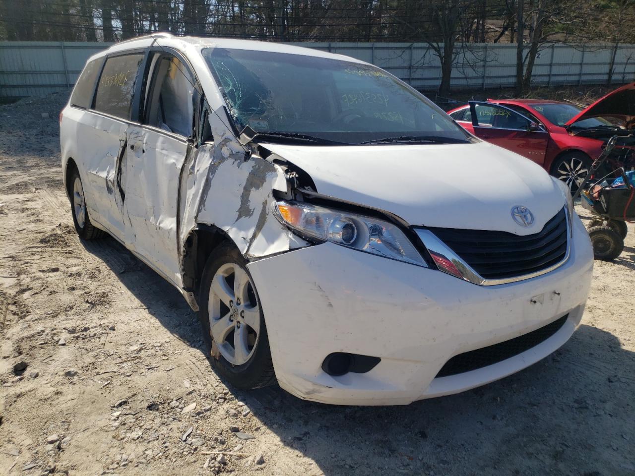 TOYOTA SIENNA LE 2012 with VIN 5TDKK3DC9CS190715 - Photo from auction
