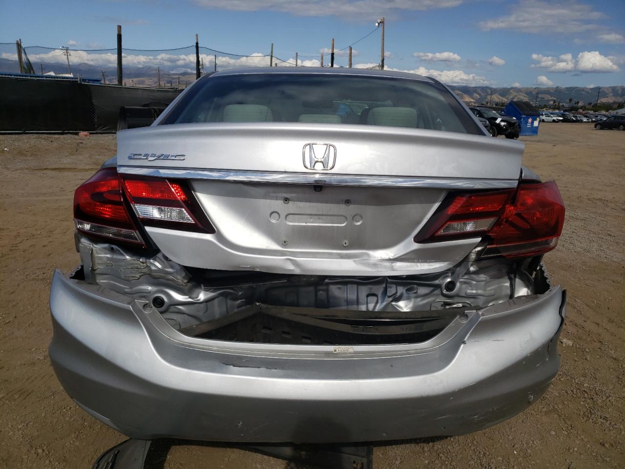 Photo 9 from auction – 2013 HONDA CIVIC LX with VIN 19XFB2F59DE246769